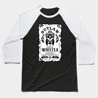 The Outlaw WhisTea White Label Baseball T-Shirt